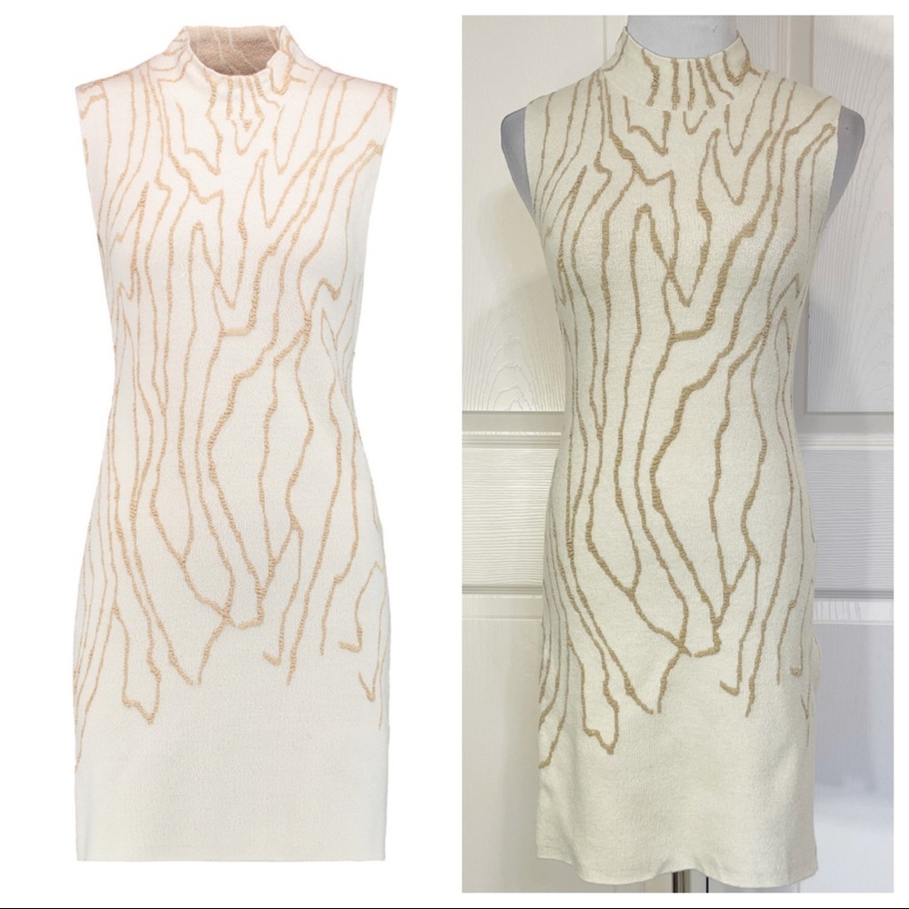 By Malene Birger Lionassa Metallic Jacquard-knit Top